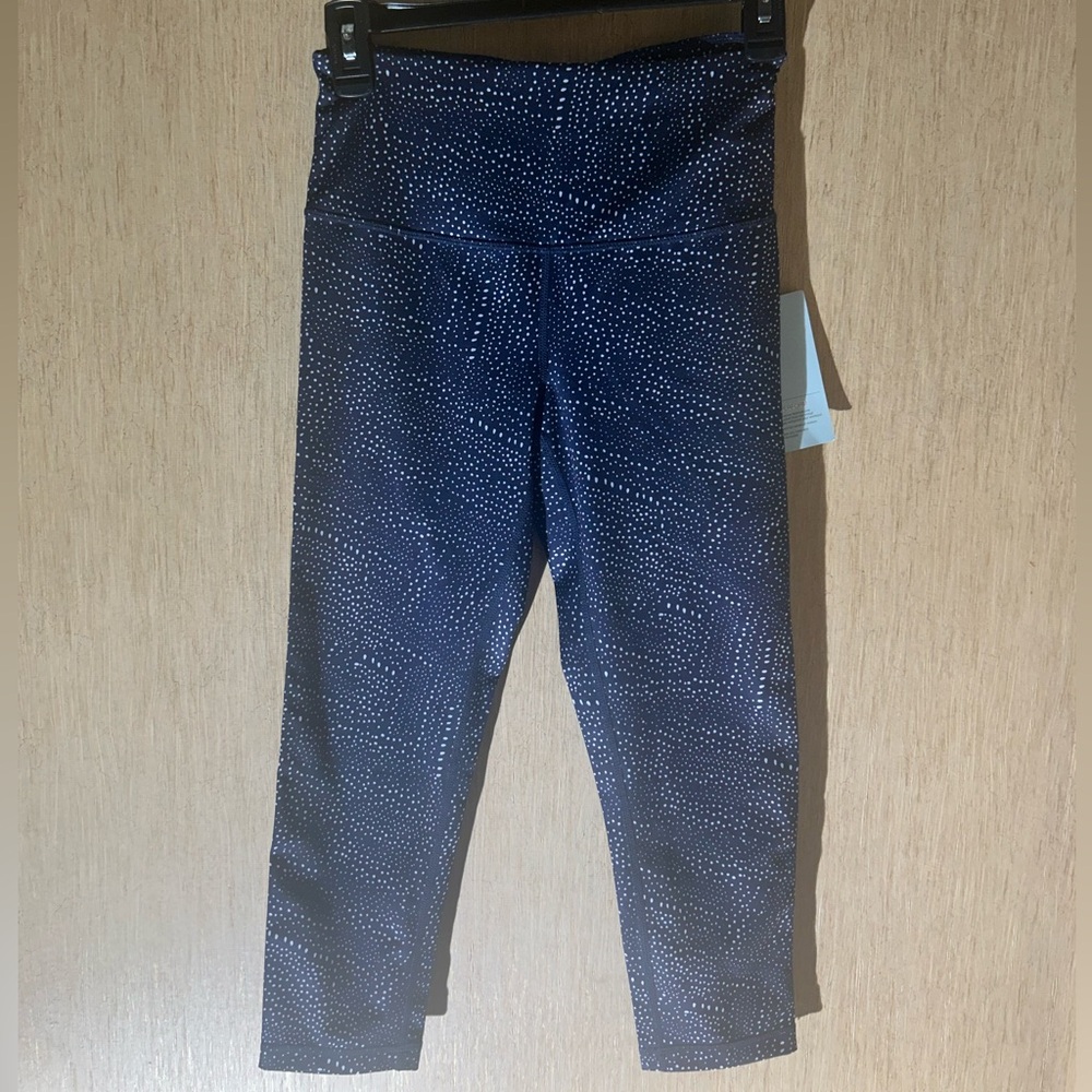 Zella Navy and White Leggings